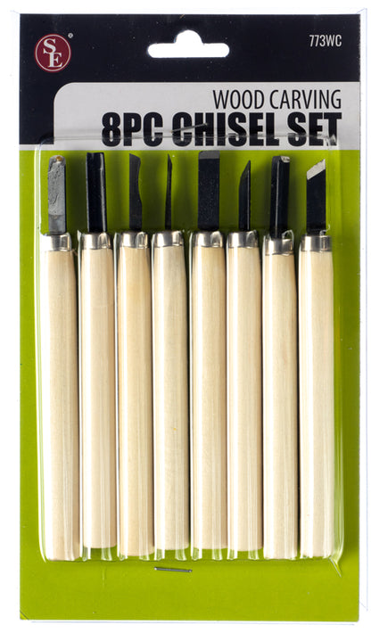 8-piece Wood Carving Chisel Set