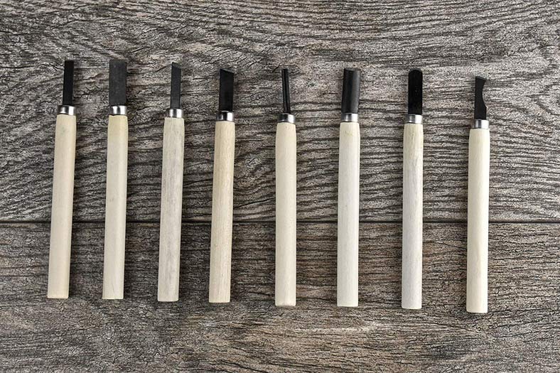 8-piece Wood Carving Chisel Set