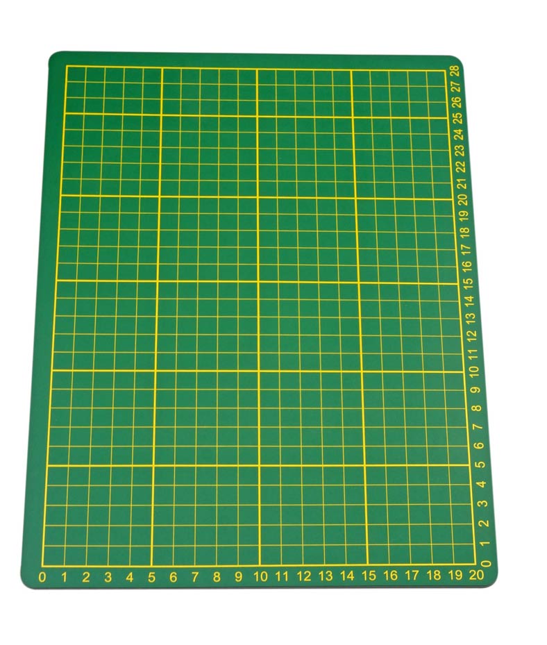 Self Healing Double Sided Green Cutting Mat - 3mm