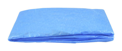 30-Piece Display of Water-Resistant Emergency Poncho with Hood Attached & Full Sleeve - 61" x 69"