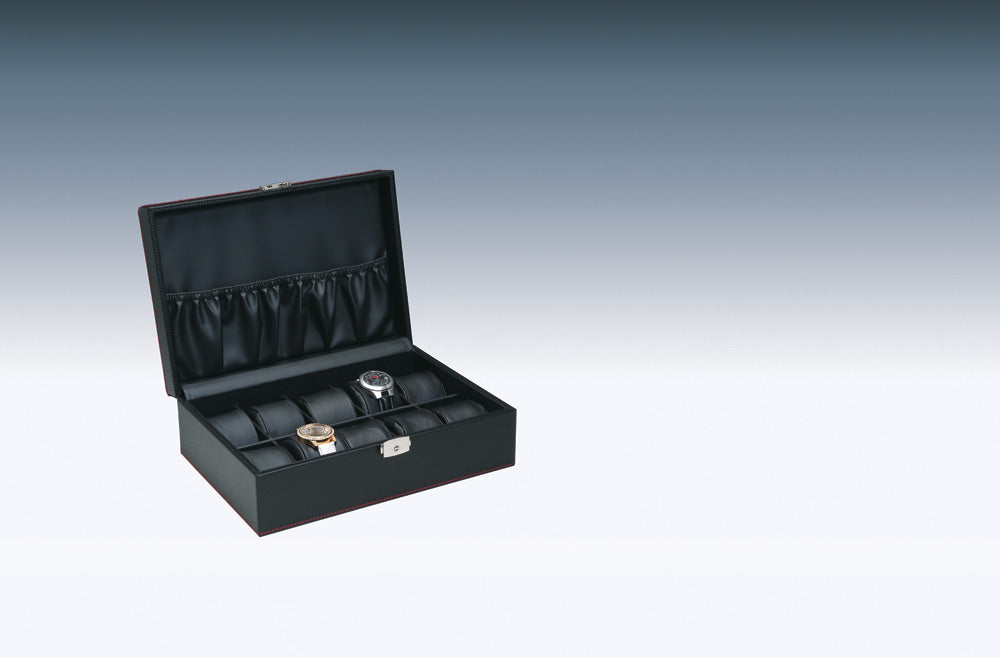 Premium Solid & Glass Top Watch Cases