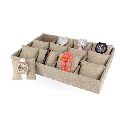 Watch Display Trays With 12 Watch Pillows