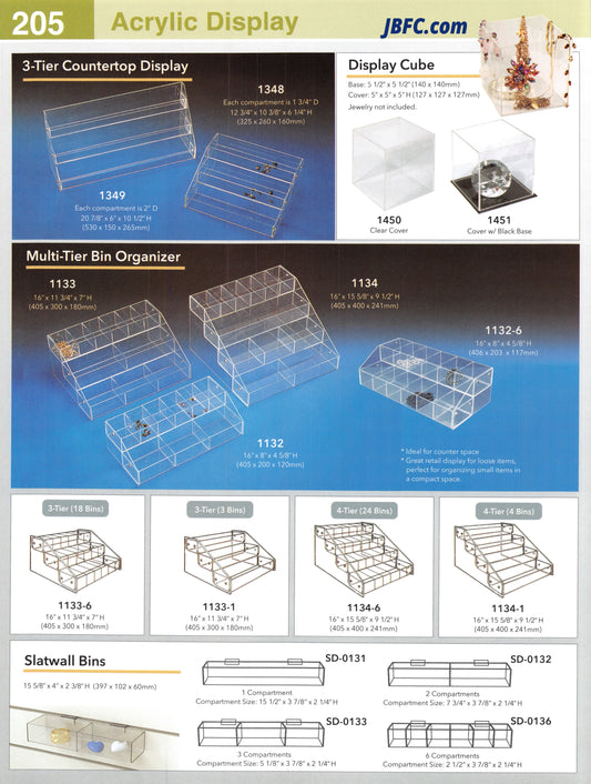 3-Tier Countertop Display