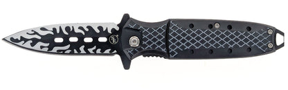 Manual-Opening Pocket Knife with Pocket Clip & Lanyard Hole