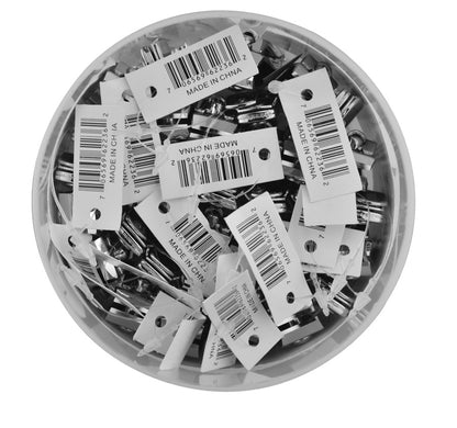 36-piece jar of 3" Toenail Clippers with Nail File & Cleaner